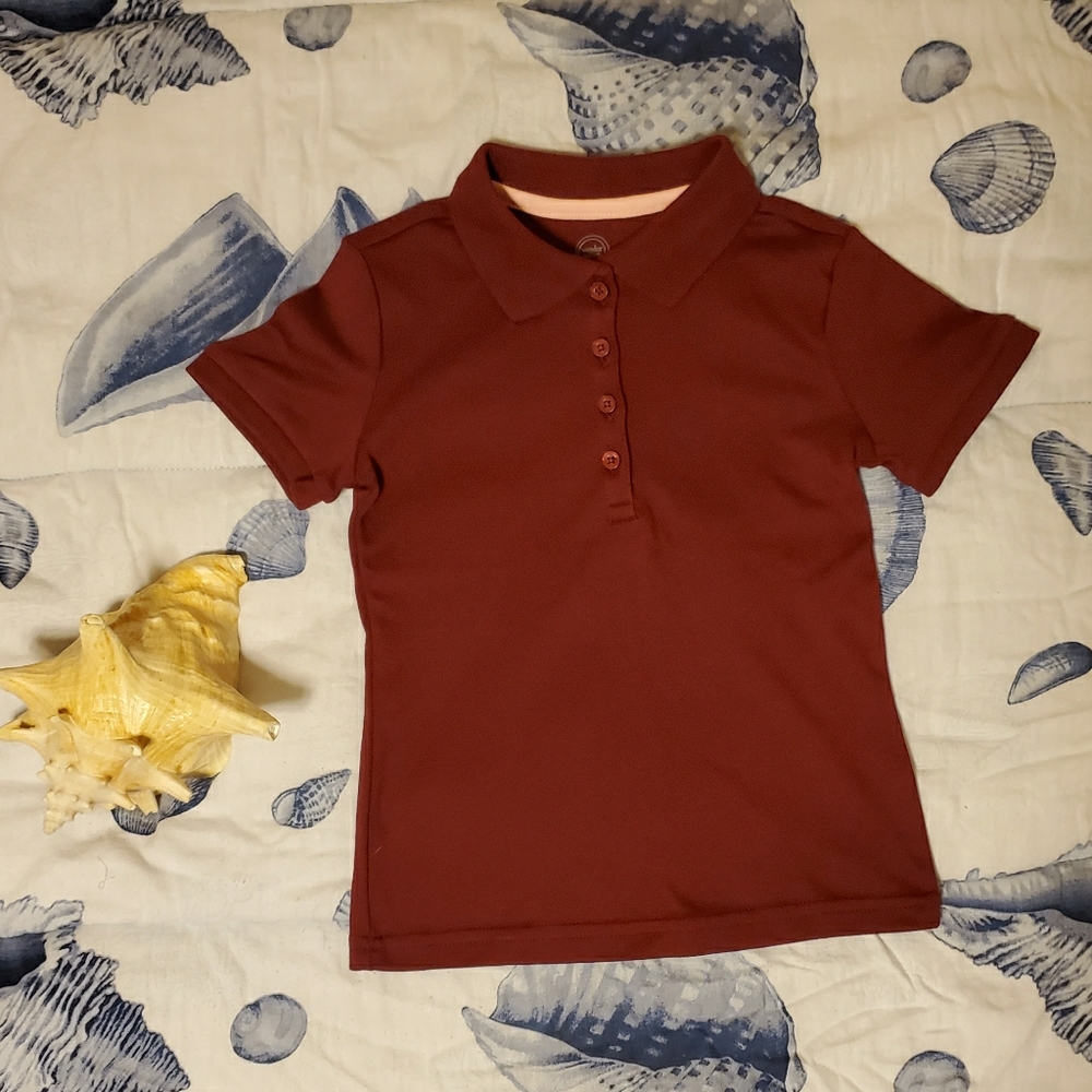 ***BUNDLE & SAVE*** Child's Maroon Polo Shirt